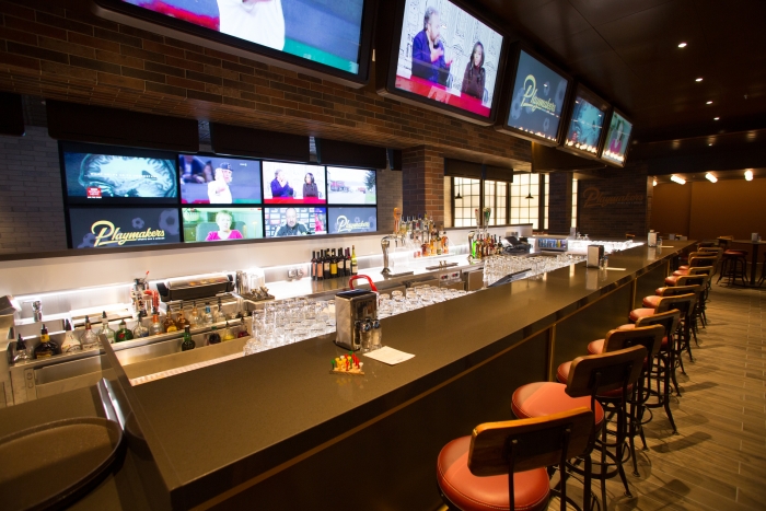 May 2018 - Playmakers Sports Bar & Arcade on board the new amped up Independence of the Seas