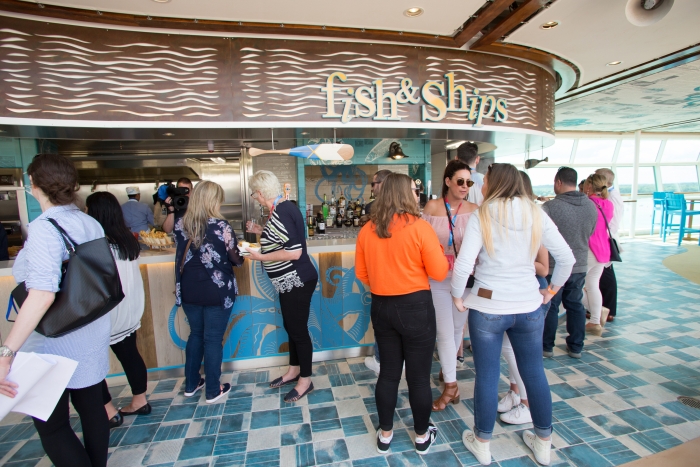 May 2018 - Fish & Ships on board the new amped up Independence of the Seas