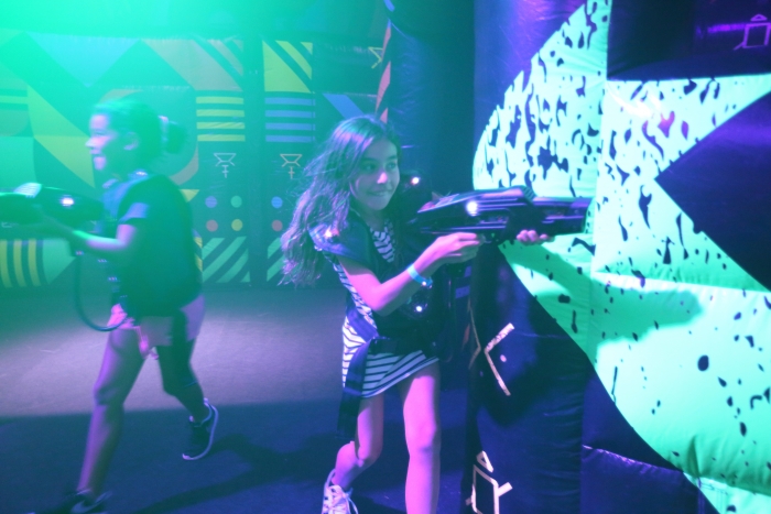 Laser Tag: Battle for Planet Z is a glow-in-the-dark laser tag experience onboard the new amped up Mariner of the Seas.