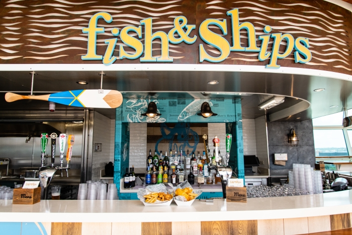 Fish & Ships onboard Independence of the Seas.