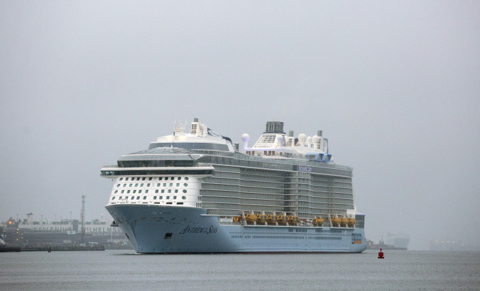 June 2021 - Anthem of the Seas has arrived at Southampton, England ahead of taking UK residents on staycation cruises around the British Isles this summer. The returning favorite will be the first Royal Caribbean International ship to return to cruising in Europe since 2020 when it sets sail on Wednesday, July 7.