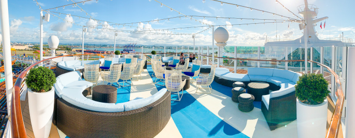The amplified Freedom of the Seas features thrills for vacationers of all ages. Highlights include signature poolside bar The Lime & Coconut – complete with a rooftop deck – a resort-style Caribbean pool deck, the Splashaway Bay kids aqua park and restaurants such as Izumi and Giovanni’s Italian Kitchen.