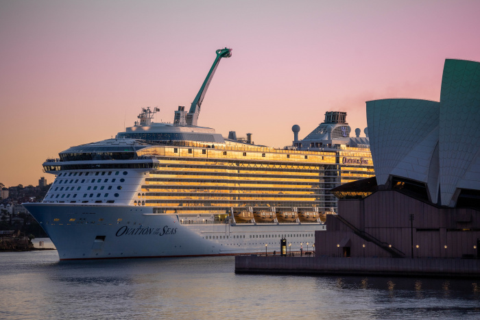 Royal Caribbean’s Ovation of the Seas in Sydney. The award-winning ship features a range of adventures for everyone, such as the North Star observation capsule, SeaPlex – the largest indoor activity complex at sea – more than 20 restaurants, bars and lounges, including family-style Italian classics at Jamie’s Italian; and show-stopping entertainment that merges artistry with cutting-edge technology.