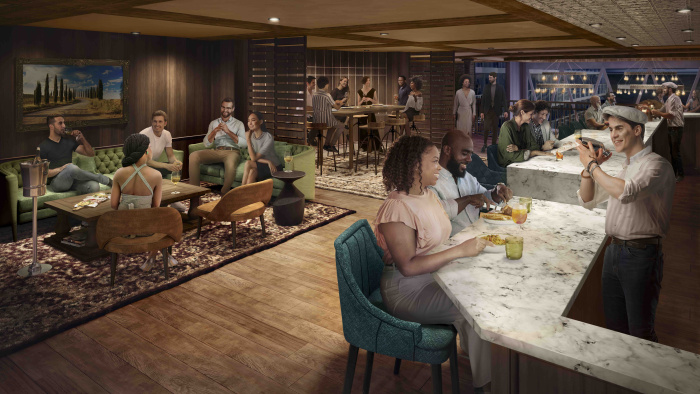 February 2024 – The ultimate short getaway, Royal Caribbean’s upcoming Utopia of the Seas will feature Giovanni’s Italian Kitchen & Wine Bar. The staple will open its doors in a new two-story location and serve up authentic dishes, an extensive wine list and classic drinks with a twist.