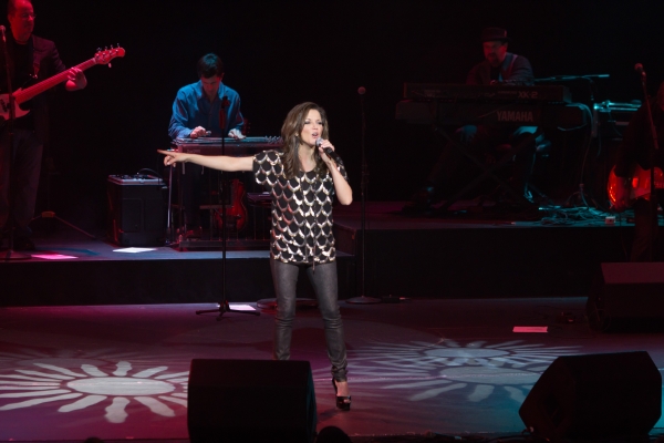 Martina McBride preforms onboard Voyager of the Seas. 