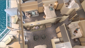 Quantum of the Seas Family-Connected Staterooms B-roll