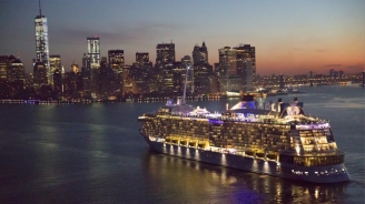 Quantum of the Seas New York Arrival B-roll