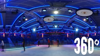 360 Disco Ice Skating on Harmony of the Seas