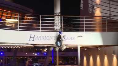 Harmony of the Seas Naming Ceremony Compilation