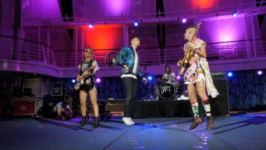 DNCE Joins Royal Caribbean for Ultimate Friendsgiving: Harmony of the Seas Serves up Cake by the Ocean!