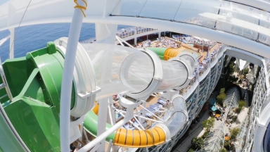 A Perfect Storm of Twists and Turns: Guests Plunge into A Water Adventure on Royal Caribbean’s Harmony of the Seas