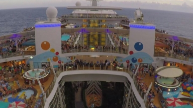 The Great American Eclipse on Oasis of the Seas Short