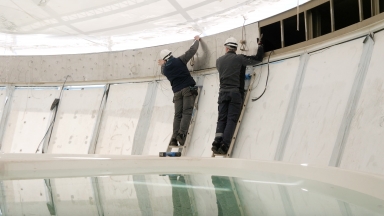 Symphony of the Seas Construction B-roll Reel