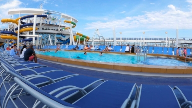 Symphony of the Seas Pool Deck B-Roll