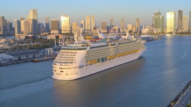 Amped Up Navigator of the Seas Arrives in Homeport of Miami: Royal Caribbean Debuts the Ultimate Short Caribbean Getaway