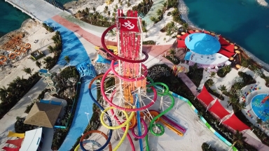 Bringing Thrill to Life on Perfect Day at CocoCay: Royal Caribbean Constructs Thrill Waterpark