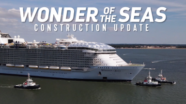 Wonder of the Seas Construction Update: Sea Trials