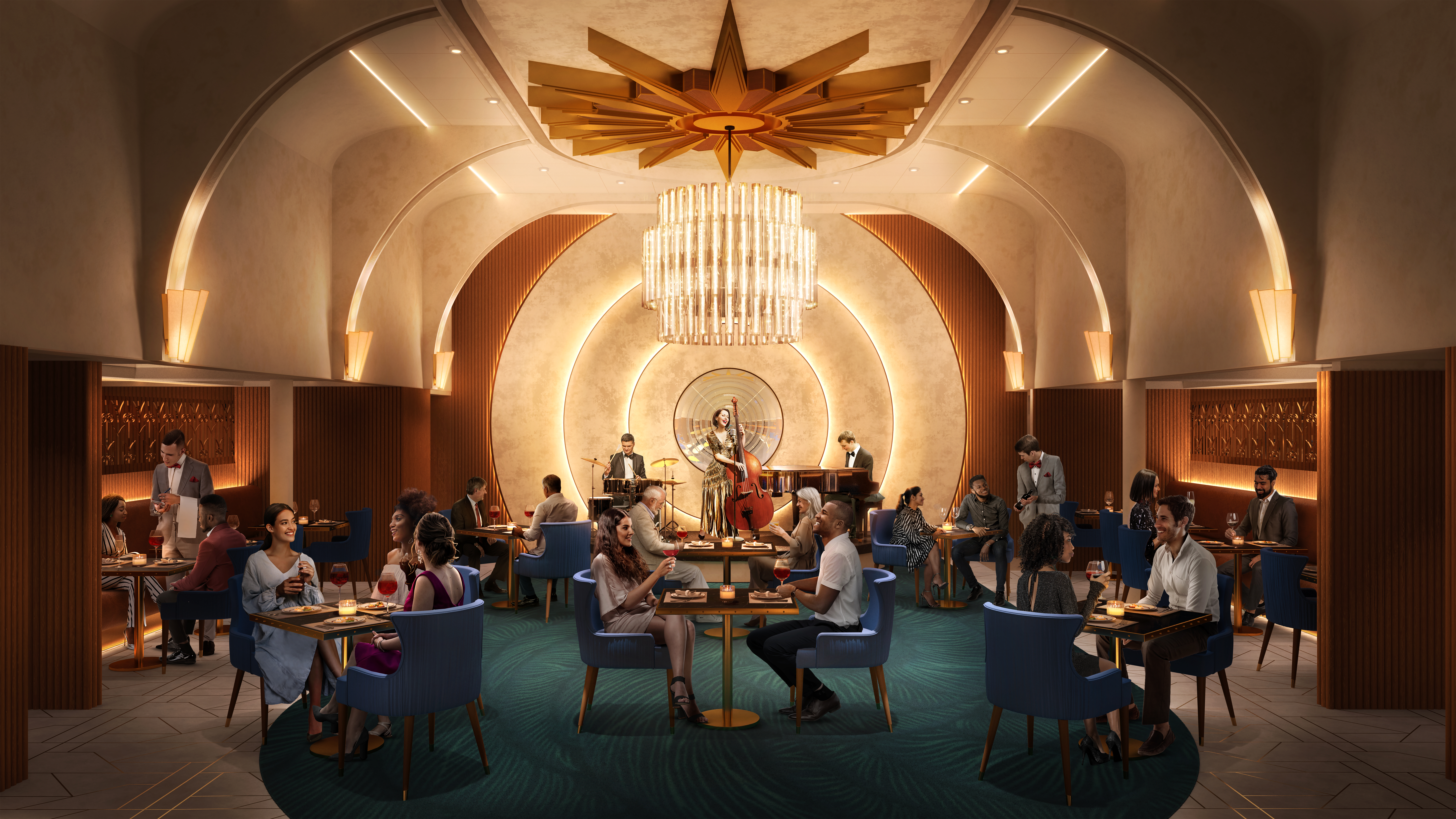 Royal Caribbean’s Icon Of The Seas Ups The Ante And Appetite With New, Reimagined Dining. More than 20 Choices for Every Occasion Include a New Eight-Course Experience and the Cruise Line’s First Food Hall   (Image at LateCruiseNews.com - May 2023)