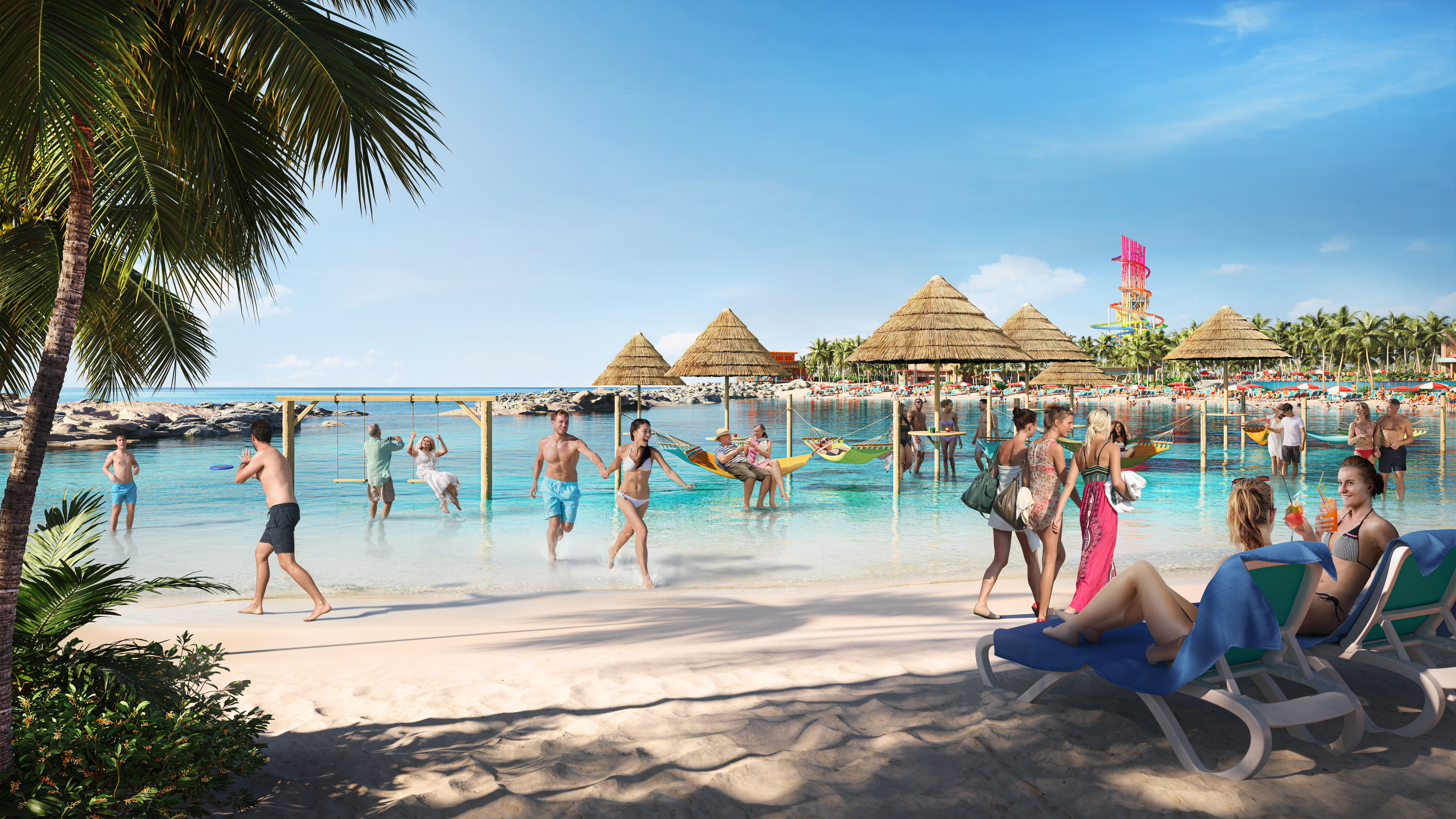 ROYAL CARIBBEAN REVEALS HIDEAWAY BEACH, THE FIRST ADULTS-ONLY