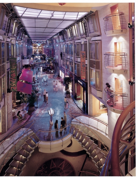 Royal Promenade onboard Explorer of the Seas