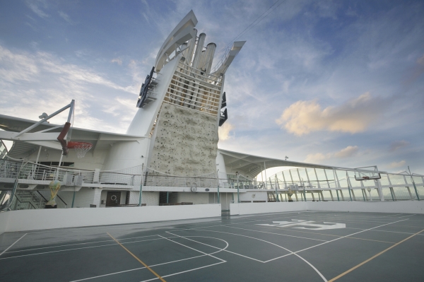 The Sports Deck onboard Explorer of the Seas