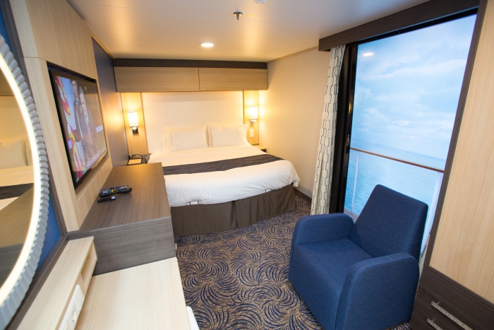 caribbean royal seas interior virtual balcony stateroom quantum international balconies ship royalcaribbeanpresscenter