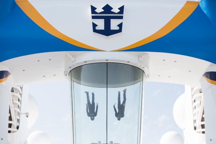 RipCord by iFLY onboard Anthem of the Seas.Credit SBW-Photo