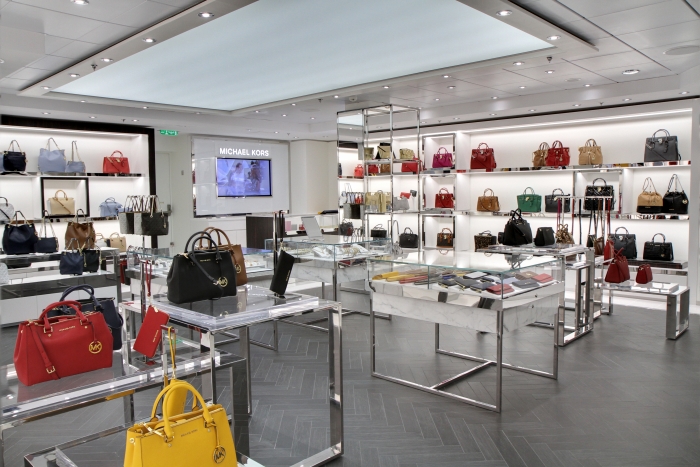 Allure of the Seas’ guests can shop till they drop with new and exciting onboard boutiques with Michael Kors.