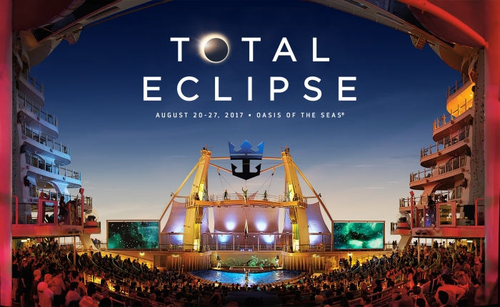 Royal Caribbean's Oasis of the Seas will offer the best seat in the house to view the total solar eclipse, 99 years in the making, on an exclusive 7-night cruise that will feature the celebration of a lifetime with eclipse-themed experiences and a concert by a major headliner.