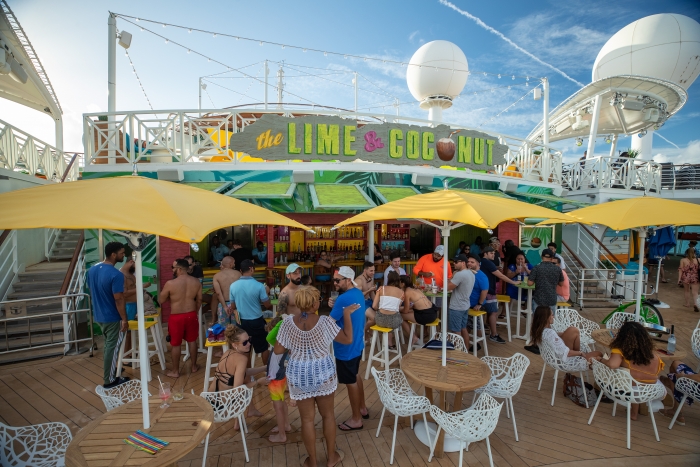 March 2019 - The Lime and Coconut is a three-level signature bar that offers a variety of libations, a “rooftop” deck for a bird’s eye view and live music.