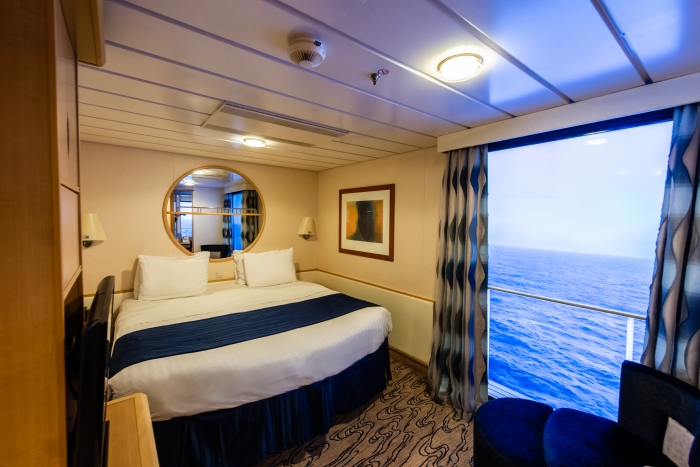 Virtual Balcony onboard Explorer of the Seas.