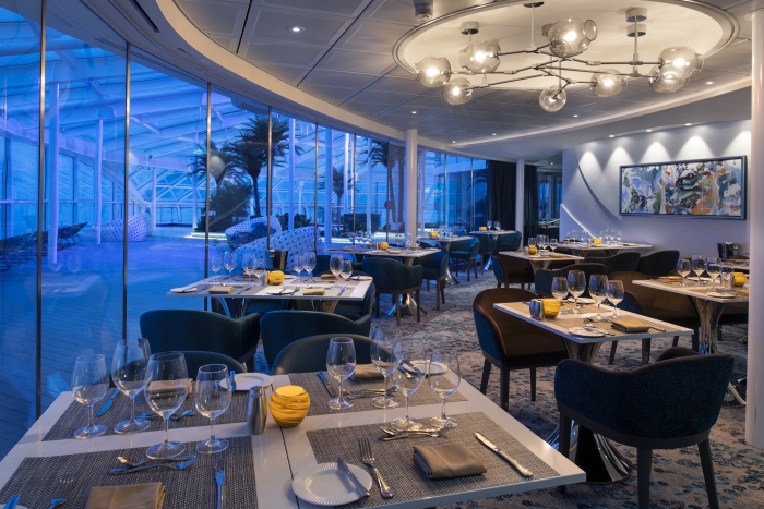 Vacationers booked in luxury Silver Suites on board Spectrum of the Seas will have keycard access to a private enclave, along with a dedicated restaurant and lounge.