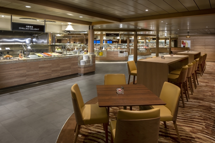 The Windjammer on board Spectrum of the Seas is your one-stop shop for diverse dining.