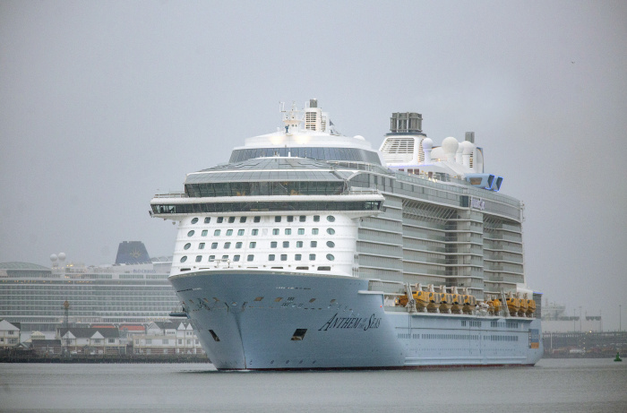 June 2021 - Anthem of the Seas has arrived at Southampton, England ahead of taking UK residents on staycation cruises around the British Isles this summer. The returning favorite will be the first Royal Caribbean International ship to return to cruising in Europe since 2020 when it sets sail on Wednesday, July 7.