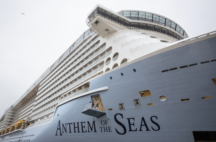 June 2021 - Anthem of the Seas has arrived at Southampton, England ahead of taking UK residents on staycation cruises around the British Isles this summer. The returning favorite will be the first Royal Caribbean International ship to return to cruising in Europe since 2020 when it sets sail on Wednesday, July 7.