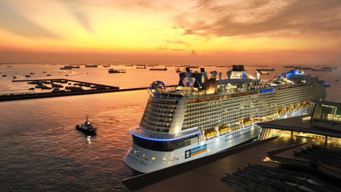 Spectrum of the Seas, Asia’s most innovative and action-packed ship, in Singapore.
 
