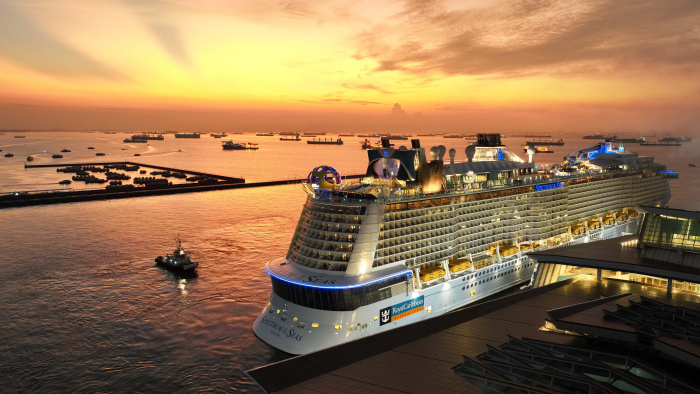 Spectrum of the Seas, Asia’s most innovative and action-packed ship, in Singapore.
 