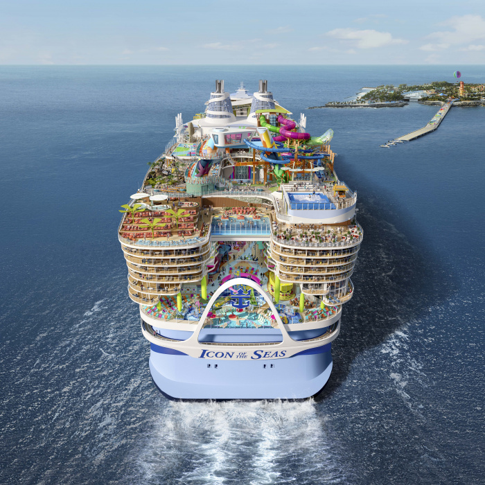 October 2022 – Royal Caribbean’s Icon of the Seas is the first-of-its-kind combination of the best of every vacation. The first in the Icon Class has an all-encompassing lineup of firsts and next-level favorites for everyone across eight neighborhoods, including the new Thrill Island, Surfside – a neighborhood made for young families – and Icon’s best kept secret, The Hideaway.