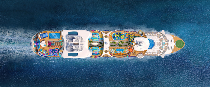 June 2023 – Royal Caribbean’s new Utopia of the Seas will be the first Oasis Class ship to debut with 3- to 4-night getaways. From Port Canaveral (Orlando), Florida, in July 2024, every vacationer can celebrate with unmatched weekend energy across more than 40 ways to dine and drink, more pools than the days to count, ways to thrill and chill, and more of all the above at the cruise line’s private island, Perfect Day at CocoCay.