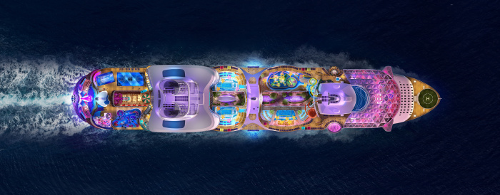 June 2023 – Royal Caribbean’s new Utopia of the Seas will be the first Oasis Class ship to debut with 3- to 4-night getaways. From Port Canaveral (Orlando), Florida, in July 2024, every vacationer can celebrate with unmatched weekend energy across more than 40 ways to dine and drink, more pools than the days to count, ways to thrill and chill, and more of all the above at the cruise line’s private island, Perfect Day at CocoCay.