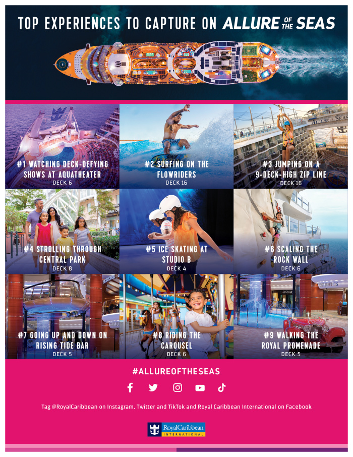Top Experiences on Allure of the Seas
