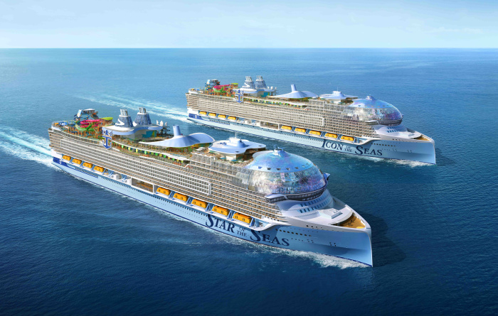 December 2023 – Royal Caribbean International’s Icon and Star of the Seas, setting sail January 2024 and August 2025 respectively, mark a new era of vacations, with an unparalleled combination of the best of every vacation. From the beach retreat to the resort escape and the theme park adventure, each vacation’s all-encompassing lineup has experiences for every type of family and adventurer to make memories without compromise.