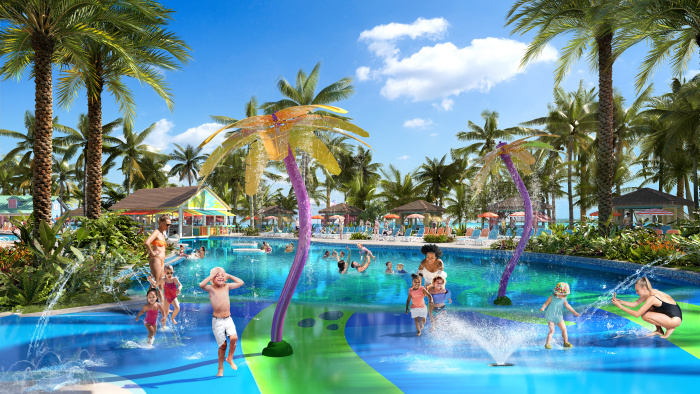 April 2024 – Opening in 2025, Royal Caribbean’s Royal Beach Club Paradise Island will be a 17-acre slice of paradise in Nassau, The Bahamas. At the heart of the ultimate beach day experience will be the culture and people of The Bahamas, and it will feature three stunning pools, two beaches, swim-up bars, private cabanas, spots for bites and drinks, and more.