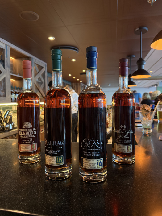 Royal Caribbean is unveiling an exclusive stash of rare bourbons, available only at The Mason Jar Southern Restaurant & Bar on Allure, Utopia and Wonder of the Seas. This curated collection features Pappy Van Winkle 15 Year and 20 Year, Pappy Van Winkle Family Reserve Rye 13 Year, Sazerac 18 Year and more.