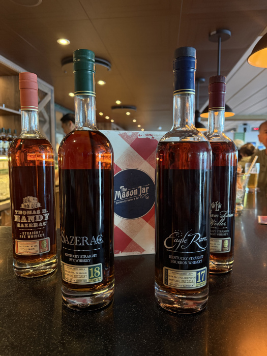 Royal Caribbean is unveiling an exclusive stash of rare bourbons, available only at The Mason Jar Southern Restaurant & Bar on Allure, Utopia and Wonder of the Seas. This curated collection features Pappy Van Winkle 15 Year and 20 Year, Pappy Van Winkle Family Reserve Rye 13 Year, Sazerac 18 Year and more.