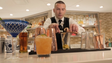 Behind The Bar At Wonderland