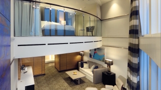 Quantum of the Seas Loft Suite B-roll