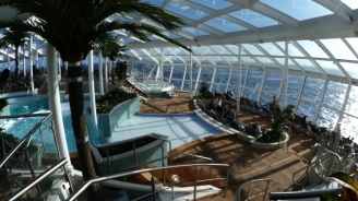 Quantum of the Seas Solarium B-roll