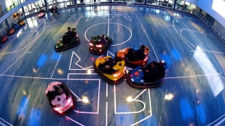 Behind the Wheel: Bumper Car Fun at Royal Caribbean's SeaPlex