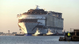 Harmony of the Seas Float Out
